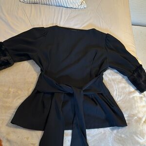 ZARA WOMEN’S BLACK BLOUSE